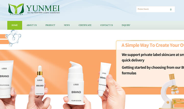 guangzhou yunmei cosmetics co., ltd.